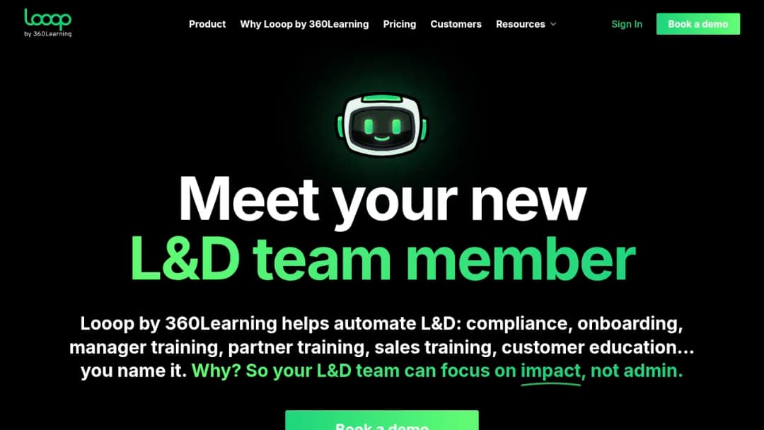 Looop Online screenshot