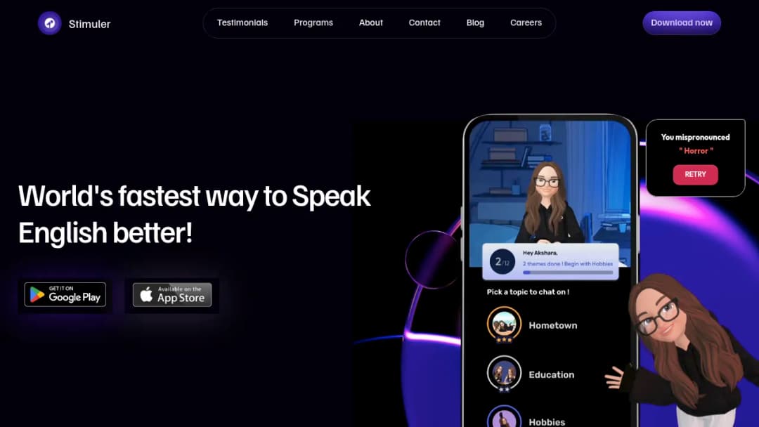 Stimuler screenshot