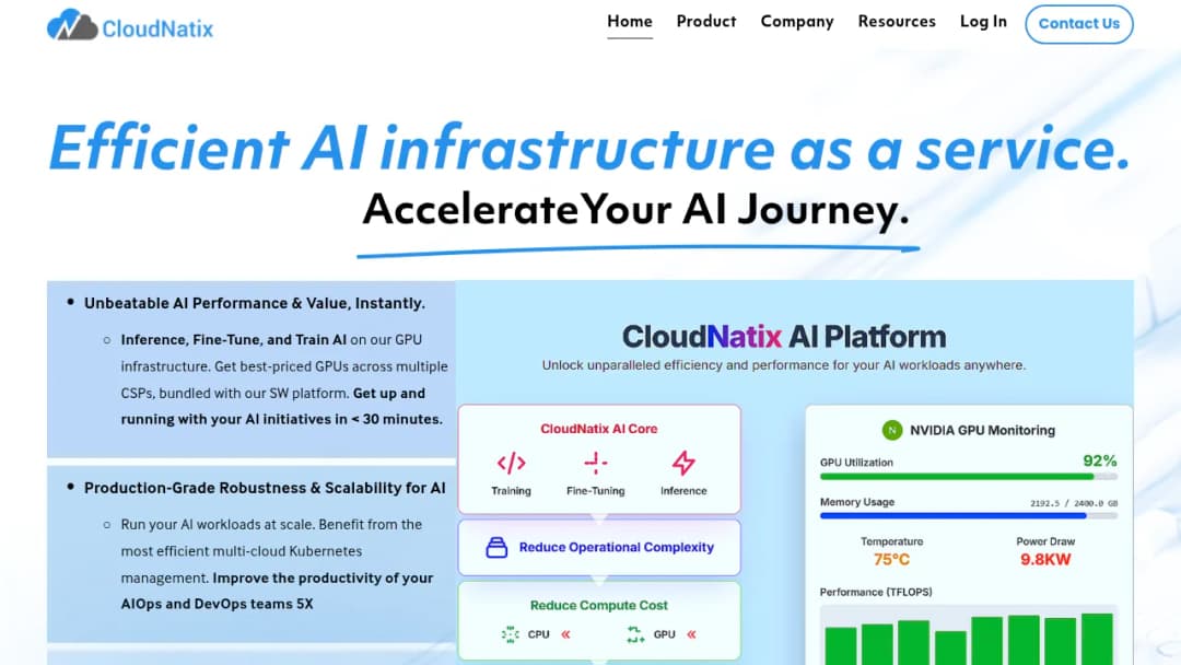 CloudNatix Inc. screenshot