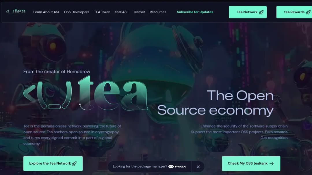 tea.xyz screenshot