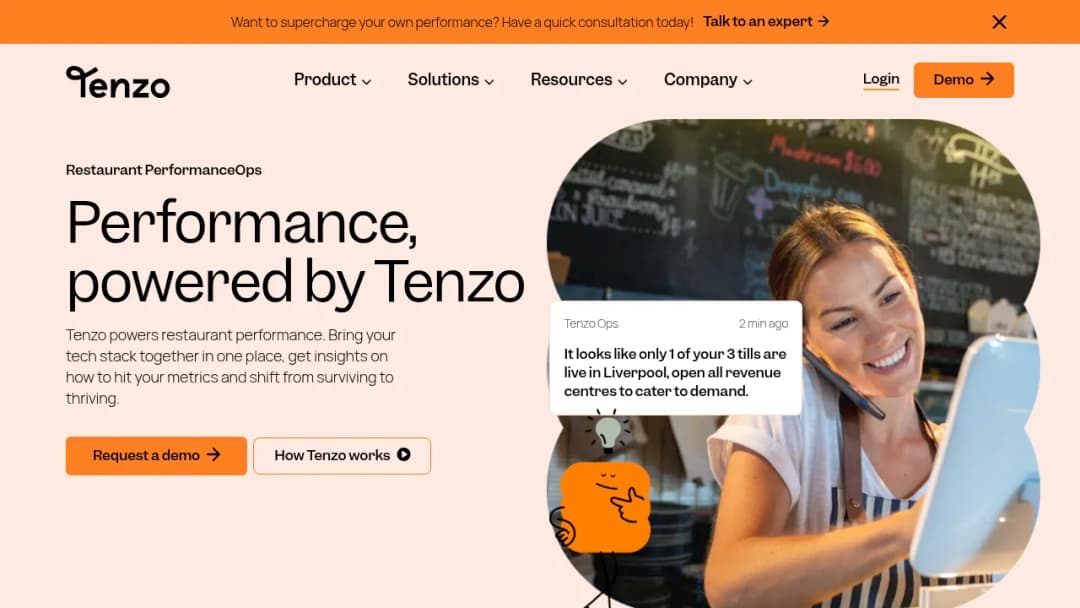 Tenzo screenshot