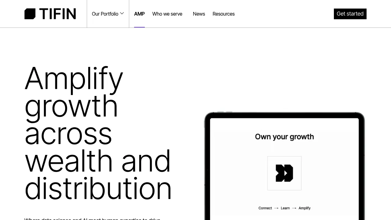 TIFIN AG screenshot