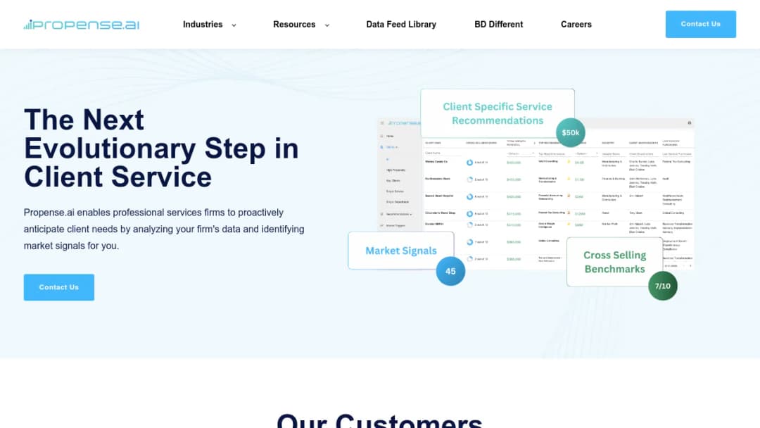 Propense.ai screenshot