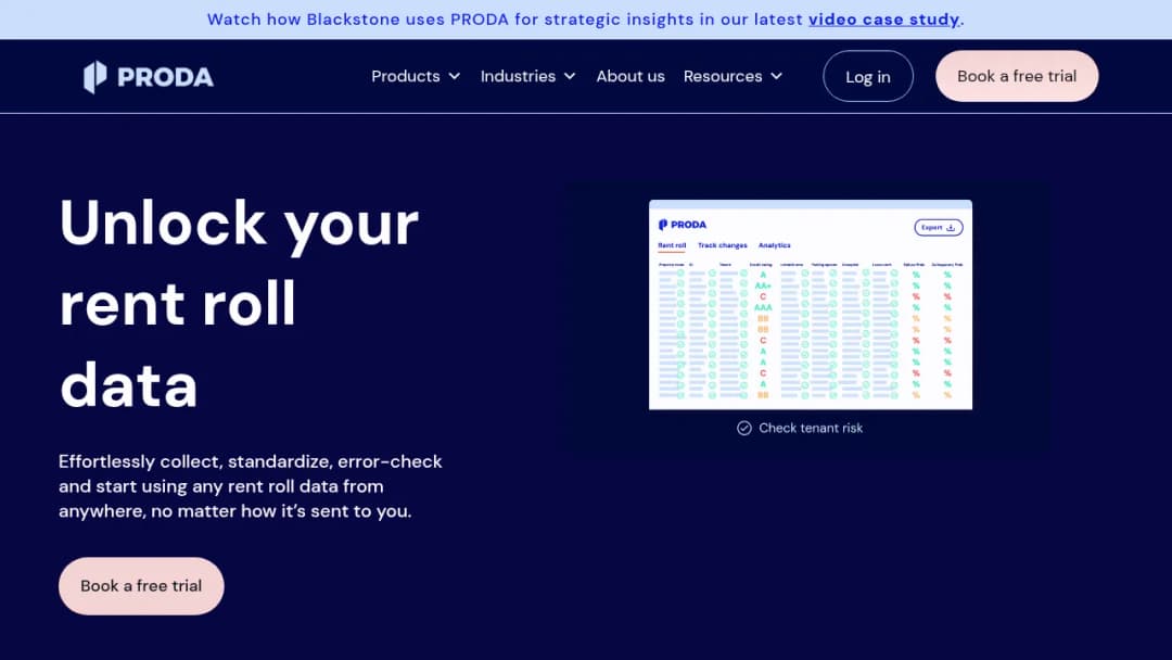 PRODA screenshot