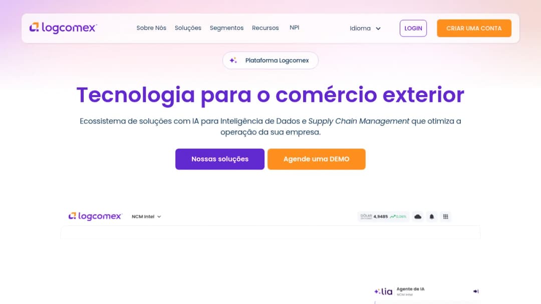 LogComex screenshot