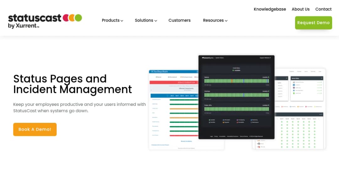 StatusCast screenshot