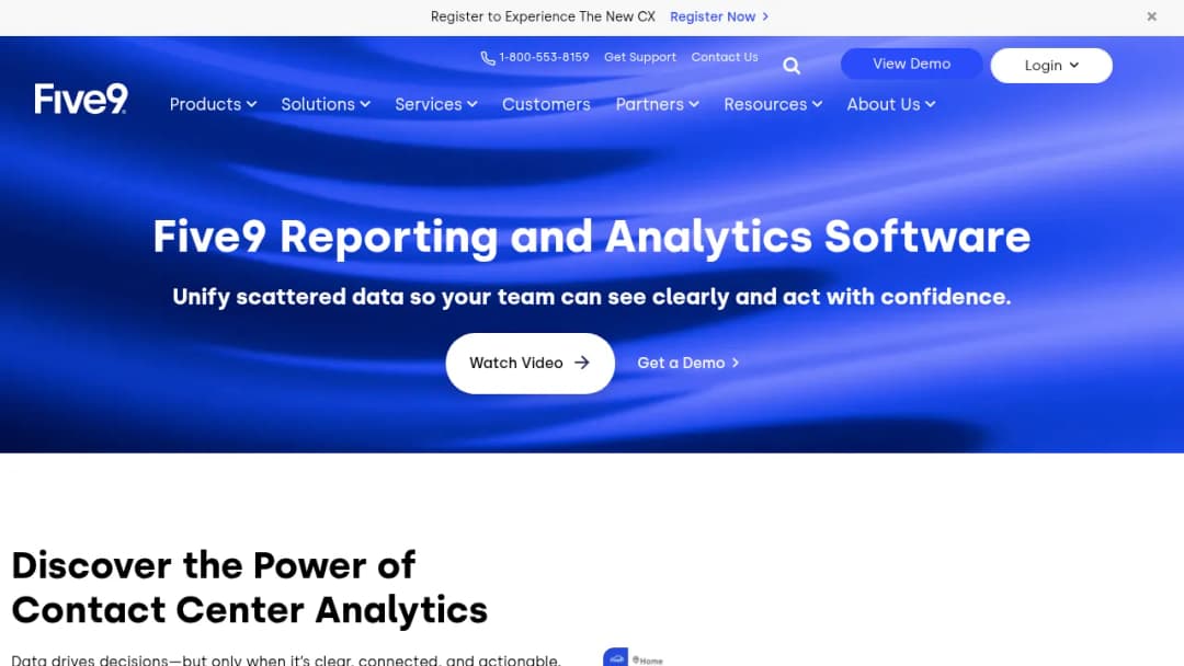 Five9 Reporting & Analytics screenshot