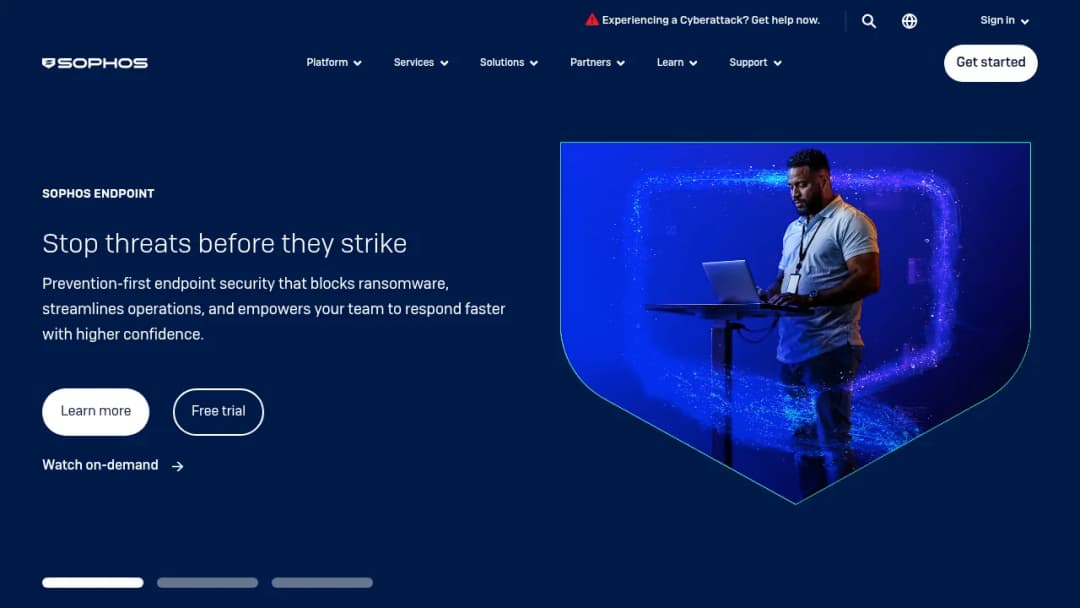 Sophos screenshot
