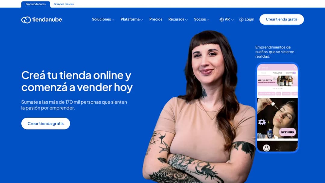 Tiendanube screenshot