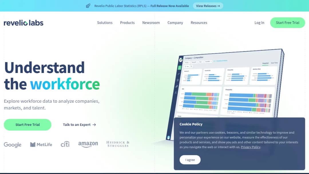 Revelio Labs screenshot