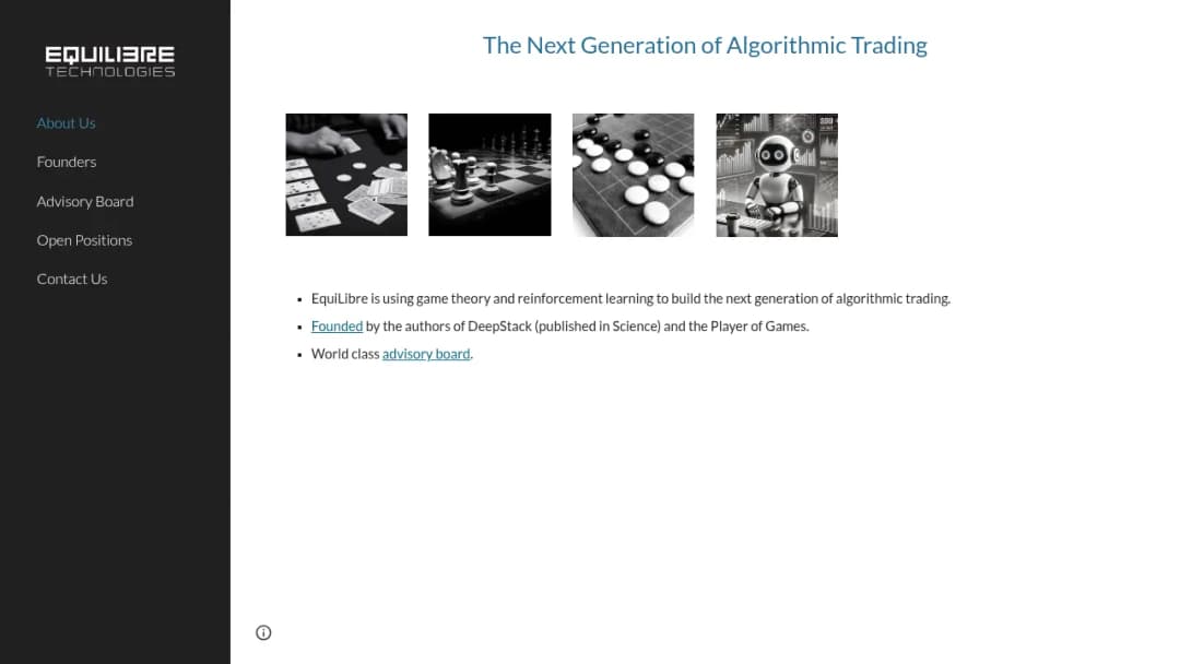 EquiLibre Technologies screenshot