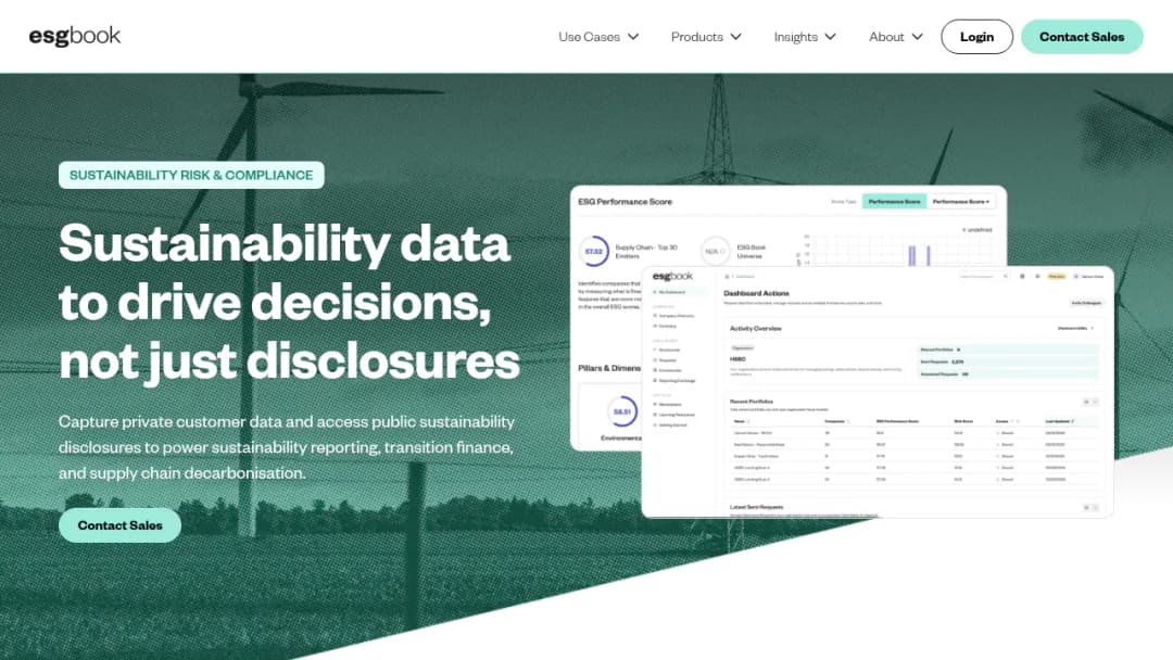 ESG Book screenshot