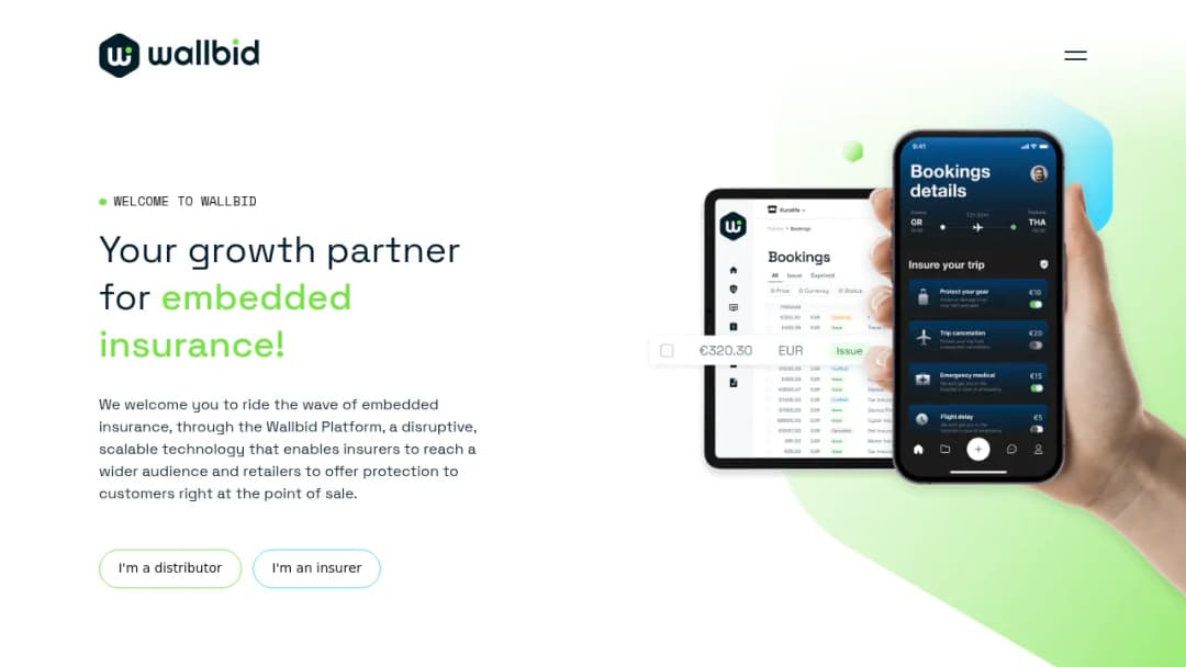 Wallbid screenshot