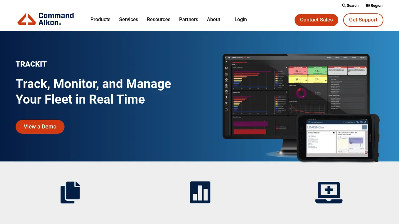 Command Alkon TrackIt screenshot