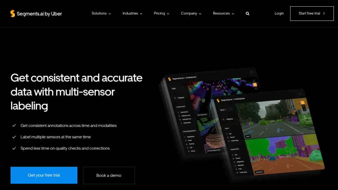 Segments.ai screenshot