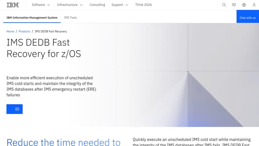IBM Ims Dedb Fast Recovery screenshot