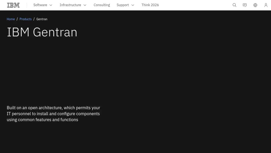 IBM Gentran screenshot