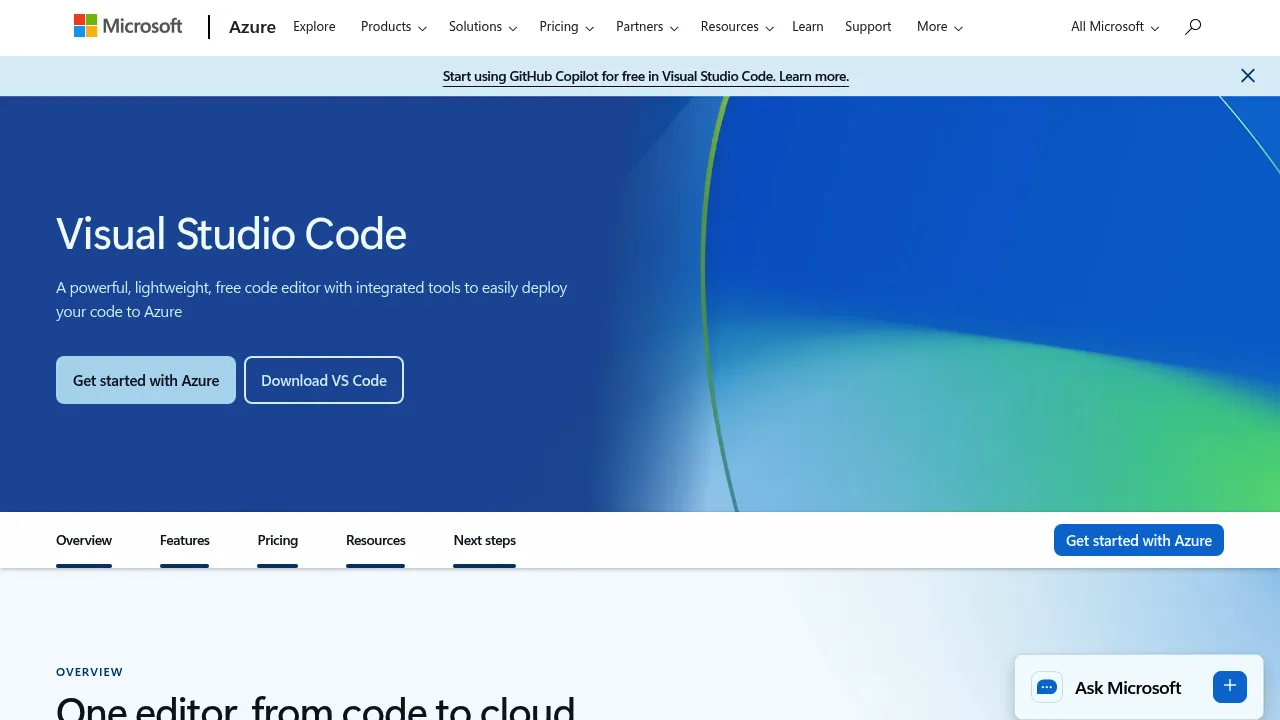 Visual Studio Code screenshot