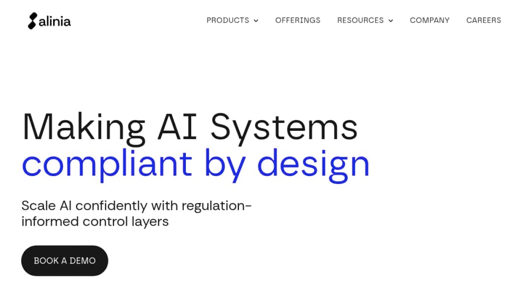 Alinia AI screenshot