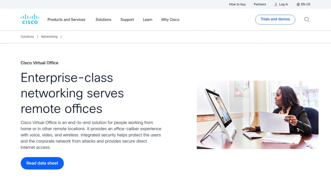 Cisco Enterprise Class Teleworker screenshot