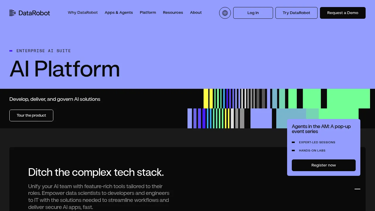 Algorithmia screenshot