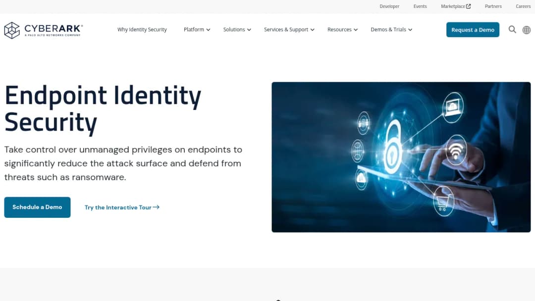 CyberArk Endpoint Identity Security screenshot