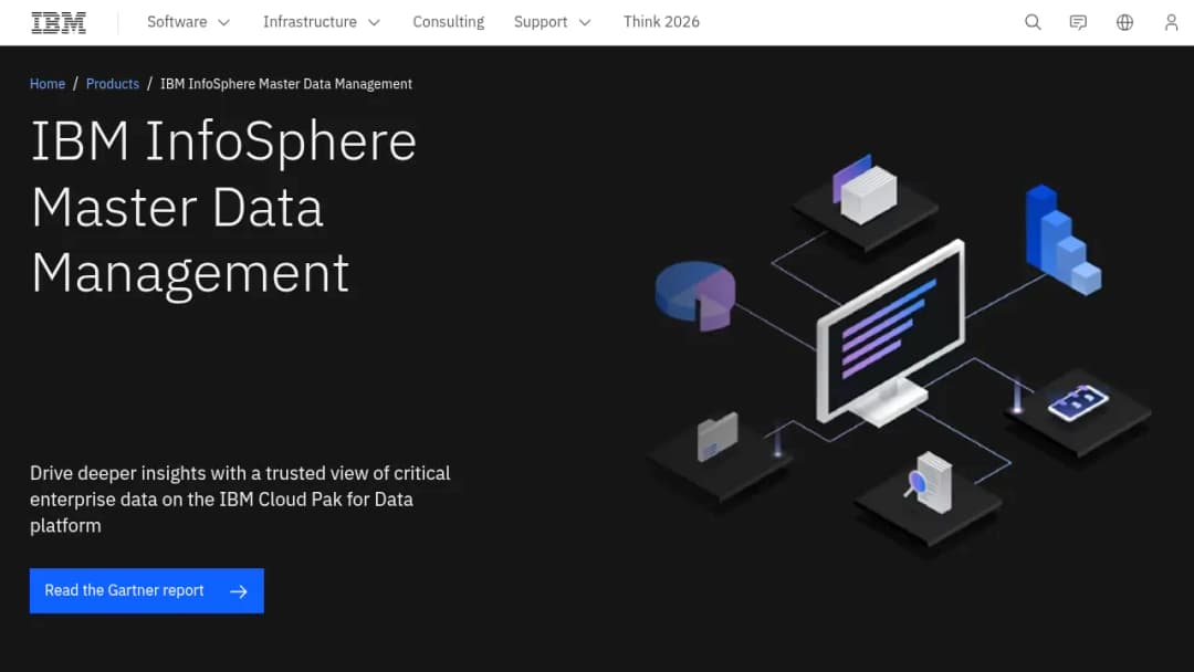 IBM Infosphere Master Data Management screenshot