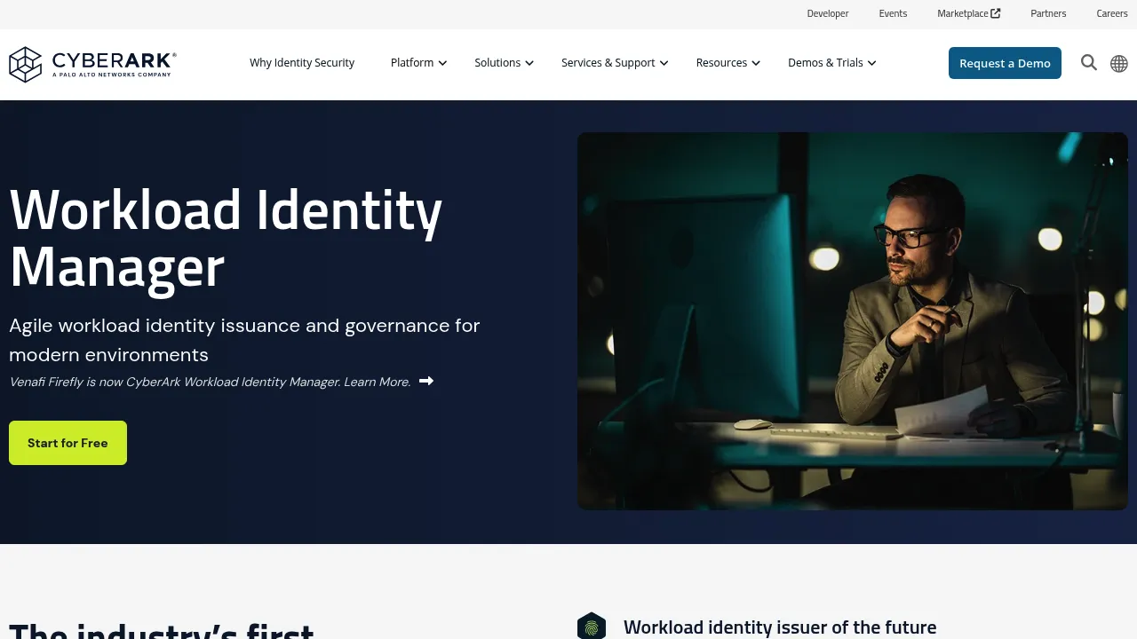 CyberArk Workload Identity screenshot