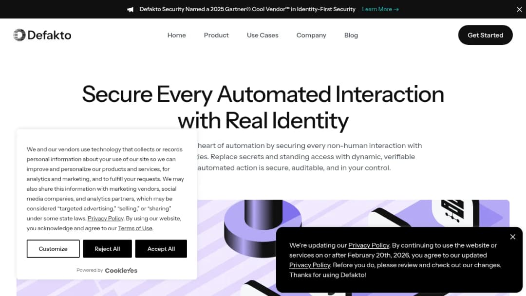 Defakto Security screenshot