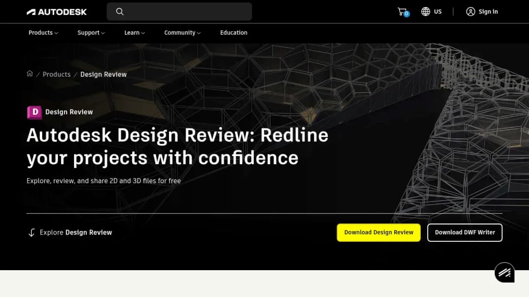 Autodesk Design Review screenshot