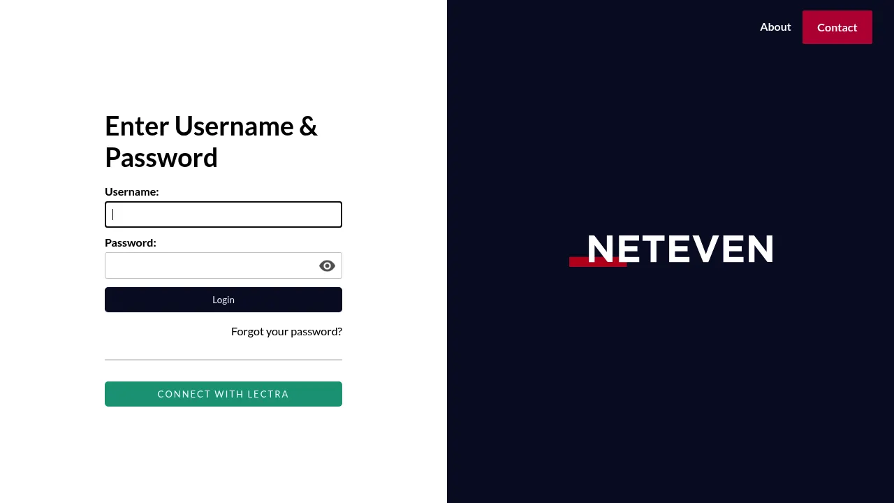 Neteven screenshot