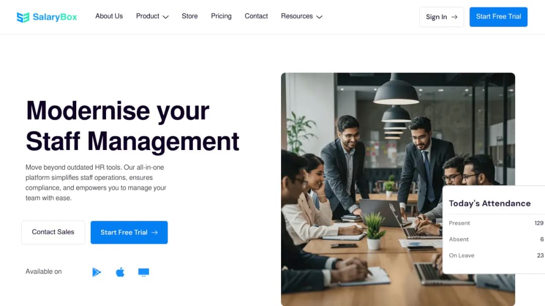 SalaryBox screenshot
