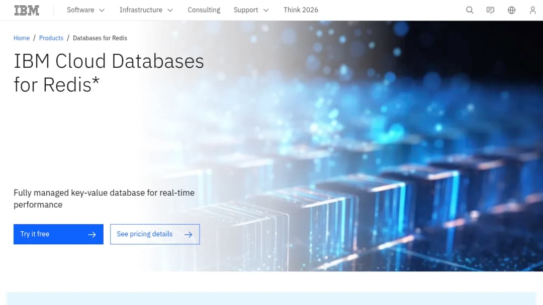 IBM Databases for Redis screenshot