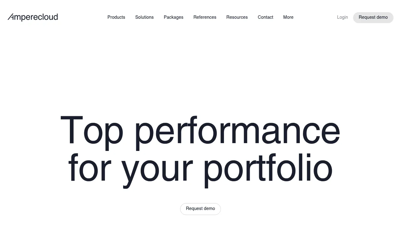 Amperecloud screenshot