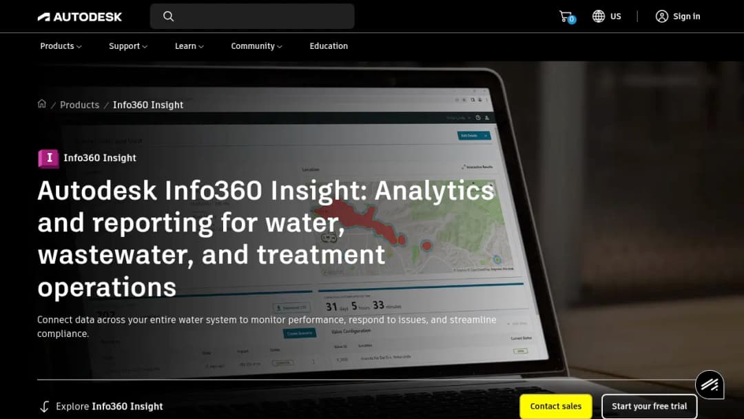 Autodesk Info360 Insight screenshot
