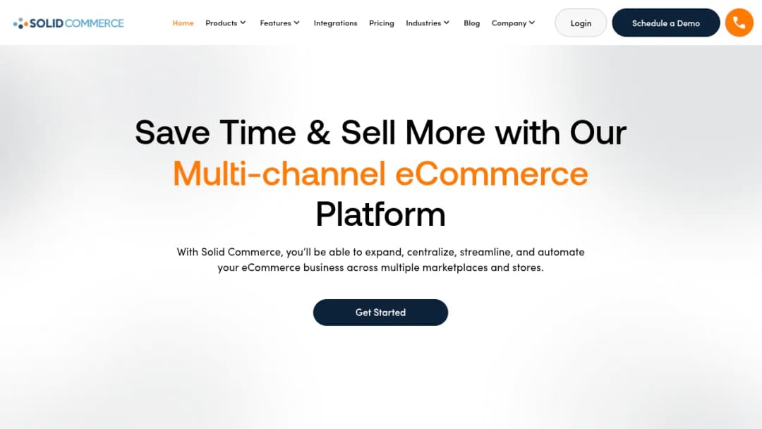 Solid Commerce screenshot