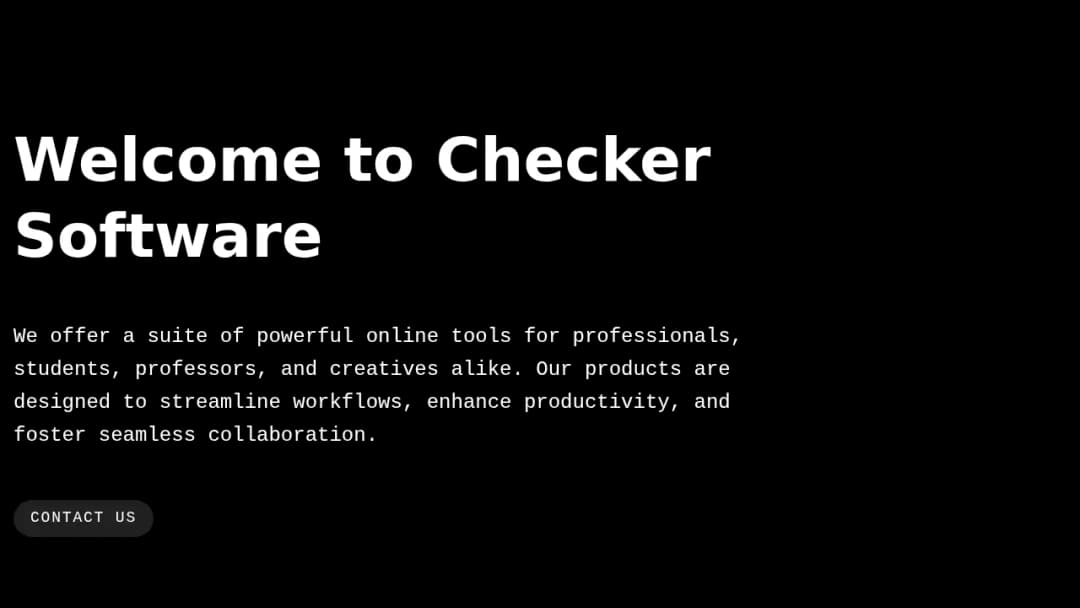 Checker screenshot