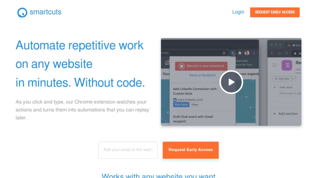 Smartcuts screenshot