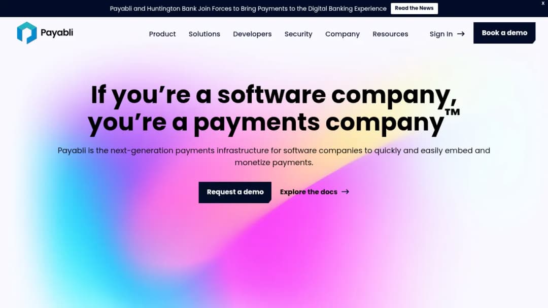 Payabli screenshot