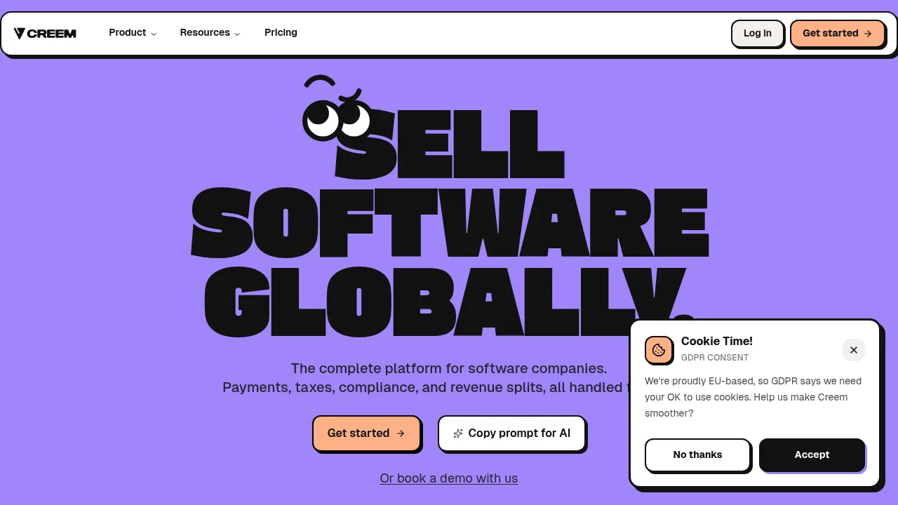 Creem screenshot