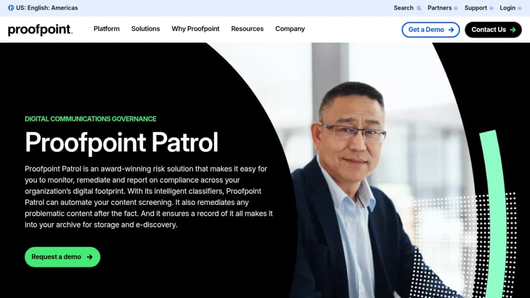 Proofpoint Patrol screenshot