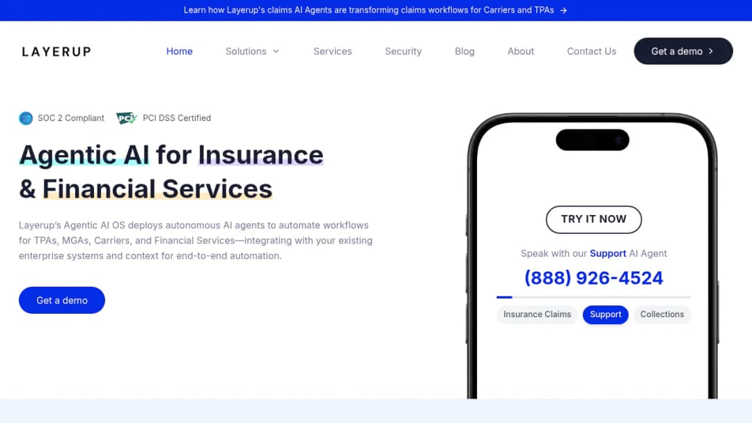 Layerup screenshot