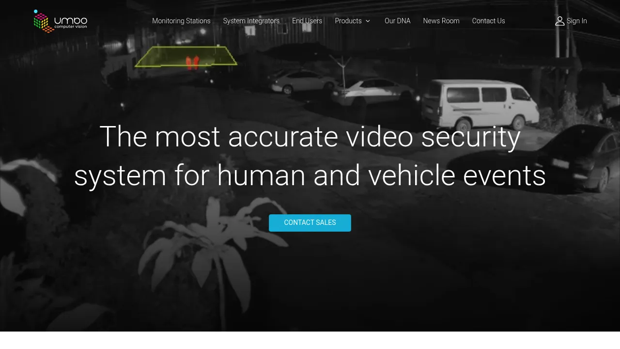Umbo Computer Vision screenshot