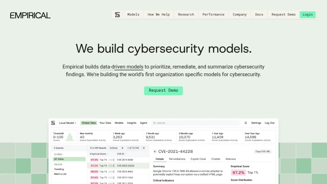 Empirical Security screenshot