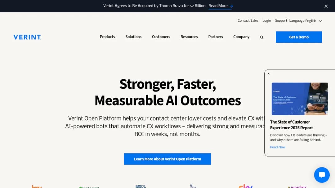 Verint screenshot