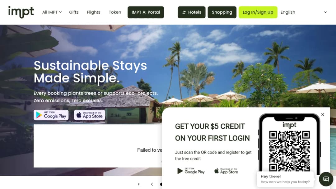 IMPT Platform screenshot
