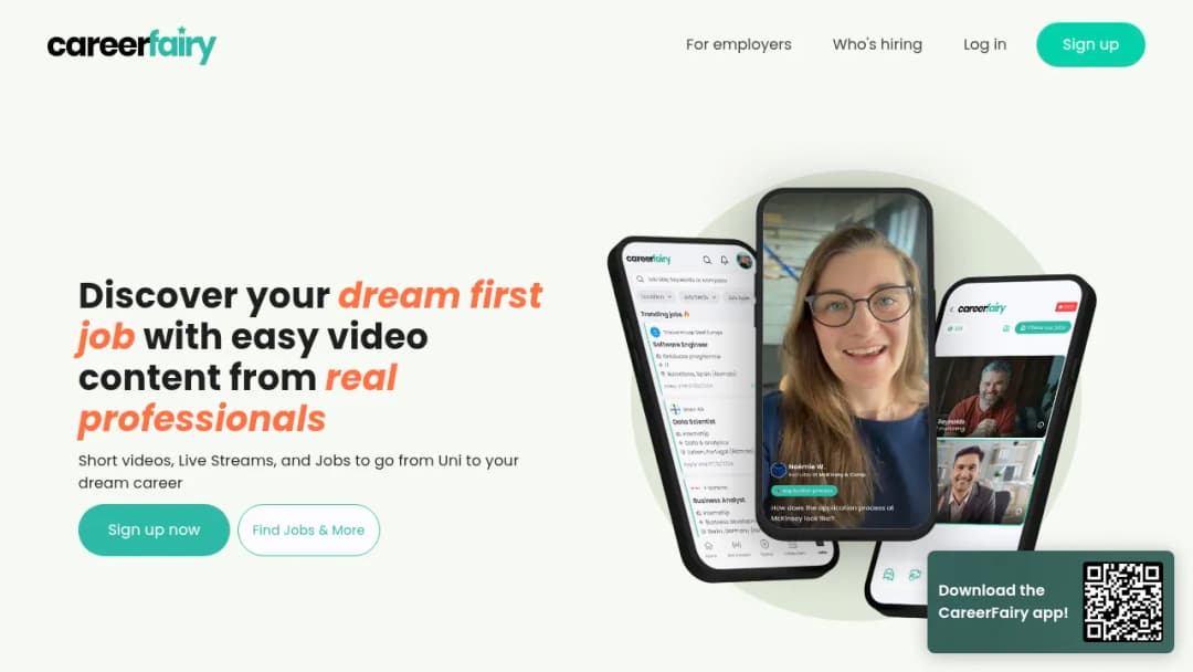 CareerFairy screenshot