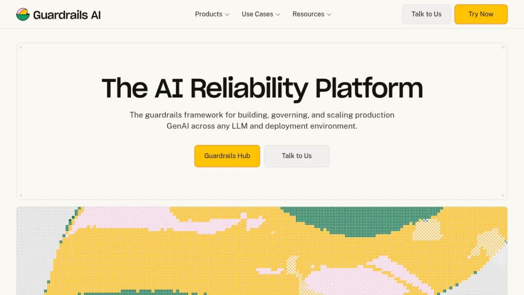 Guardrails AI screenshot