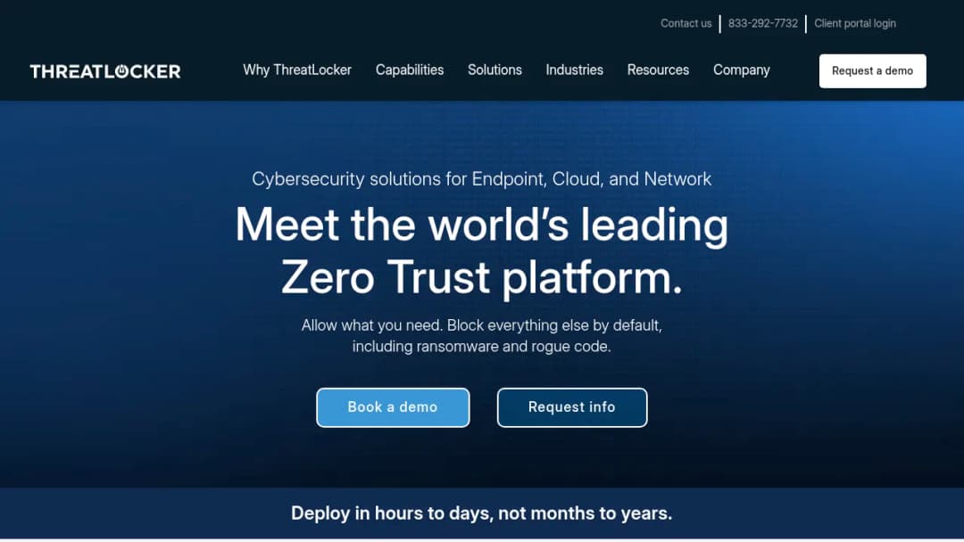 ThreatLocker screenshot