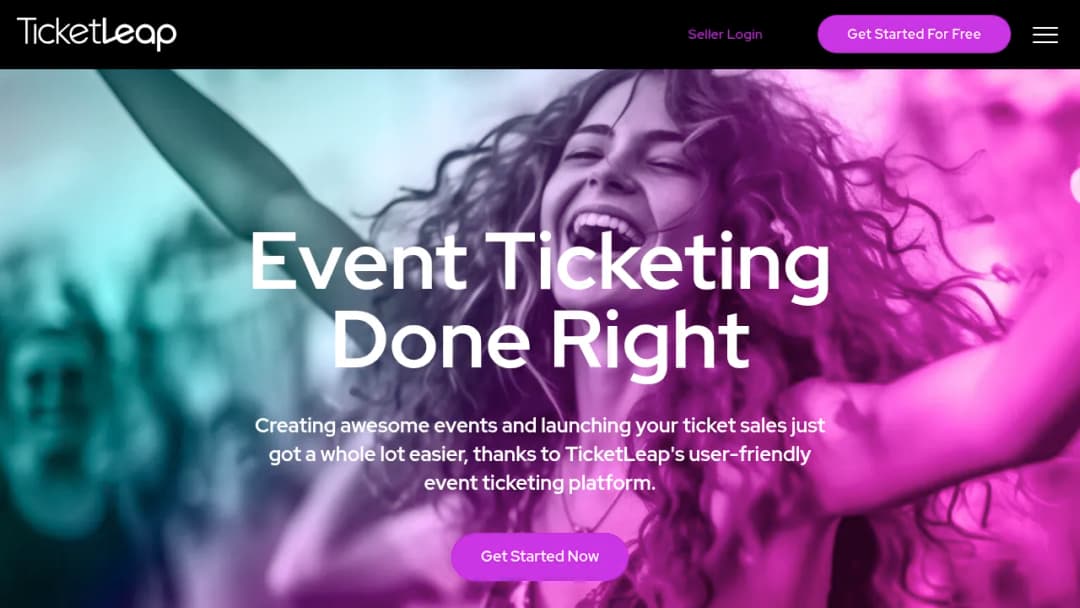 Ticketleap screenshot